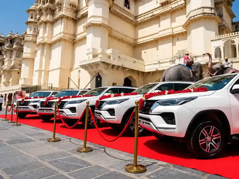 Wedding Car Rental in Udaipur