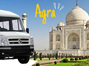 Tempo Traveller in Agra