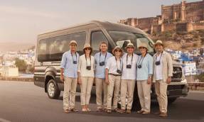 Jaipur to Jaisalmer by Force Urbania